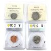 Image 2 : 1-cent to 25-cent 1973-2006 ICCS or PCGS MS64-MS66. 4pcs. 