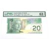 Image 1 : BC-64a-i 2004 $20 PMG CUNC63 EPQ Jenkins-Dodge Low Serial# EZT0000151