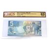 Image 1 : BC-67aA 2006 $5 BCS CUNC63 Original Single Note Replacement Printed 2006 Jenkins-Dodge 