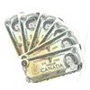 Image 1 : SIX Consecutive 1973 Canadian One Dollar Bills