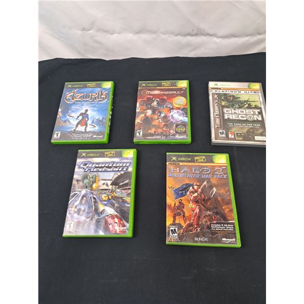 5 X-Box Games
