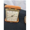 Image 2 : Assorted Vintage Travel Clocks & Pins