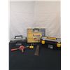 Image 1 : Assorted Tool Boxes & Organizer with Contents