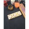 Image 3 : Candle and Candle Holder Lot