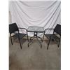 Image 1 : Glasstop Patio Table and Chairs