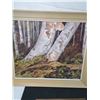 Image 2 : 4 Framed Tree Paintings/Pictures