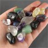 Image 1 : Lot of Polished Black Tourmaline, Carnelian, Citrine, Sodalite, Aventurine, Amethyst & Clear Quartz 