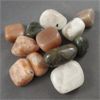 Image 2 : Lot of Polished Rainbow Moonstone, Peach Moonstone, Sunstone & Labradorite Specimens