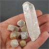 Image 1 : Lot of Raw Beta Quartz & Clear Quartz Point