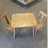 Image 1 : Vintage Children's Table & Chairs Set