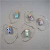 Image 2 : Set of 5 Gemstone Crystals in a Jar Necklaces