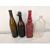 Image 8 : Lot of 13 Vintage Glass Bottles
