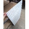 Image 2 : Metal Wall Peg Board or Bin Board 42" x 24"