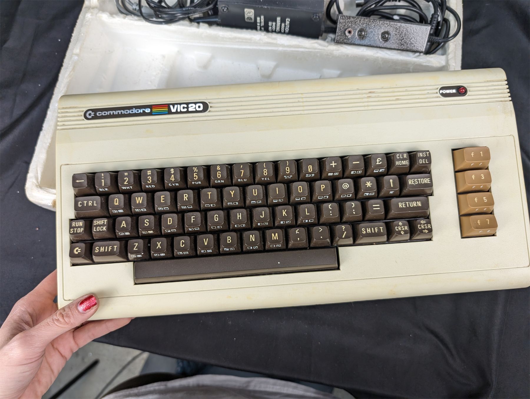 Vic Computer Vintage Commodore Vic 20 Computer