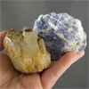 Image 2 : Lot of Raw Sodalite & Tangerine Quartz Specimens 