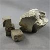 Image 2 : Lot of 4 Pyrite Cubes