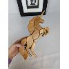 Image 6 : Unicorn Wood Intarsia, Framed Unicorn 3D Picture, Musical Unicorn Snowglobe