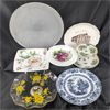 Image 2 : Lot of Mixed Decorative Plates and Serving Ware