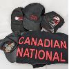 Image 1 : XLarge CN Rail Hoodie and Set of 4 Baseball Hats
