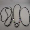 Image 1 : Set of 3 Hematite Necklaces