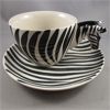 Image 1 : Zebra Print Cup and Saucer