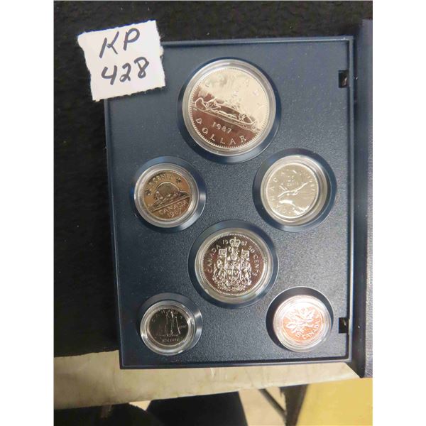 1987 Canada Proof Set Silver Nickel Dollars 1987-canada-proof-set-silver-nickel-dollars