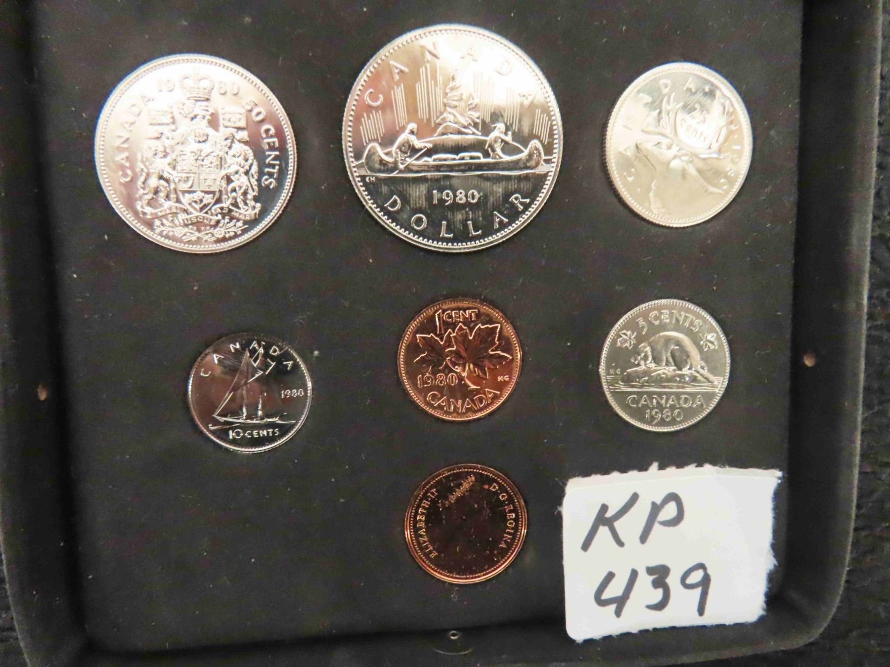 1980 Coin Set 1980 Uncirculated Coin Set