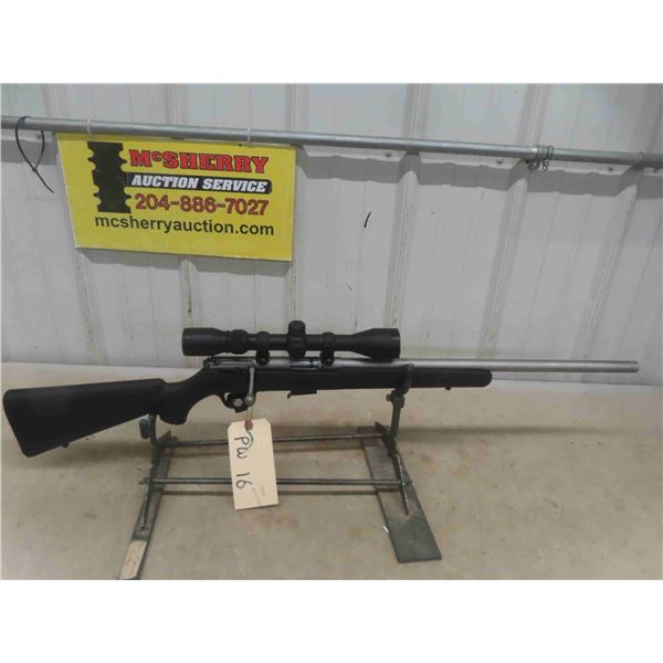Savage 93 22 WMR 20'' BA Serial# 4164811 with Magazine, Stainless Barrel, Synthetic
