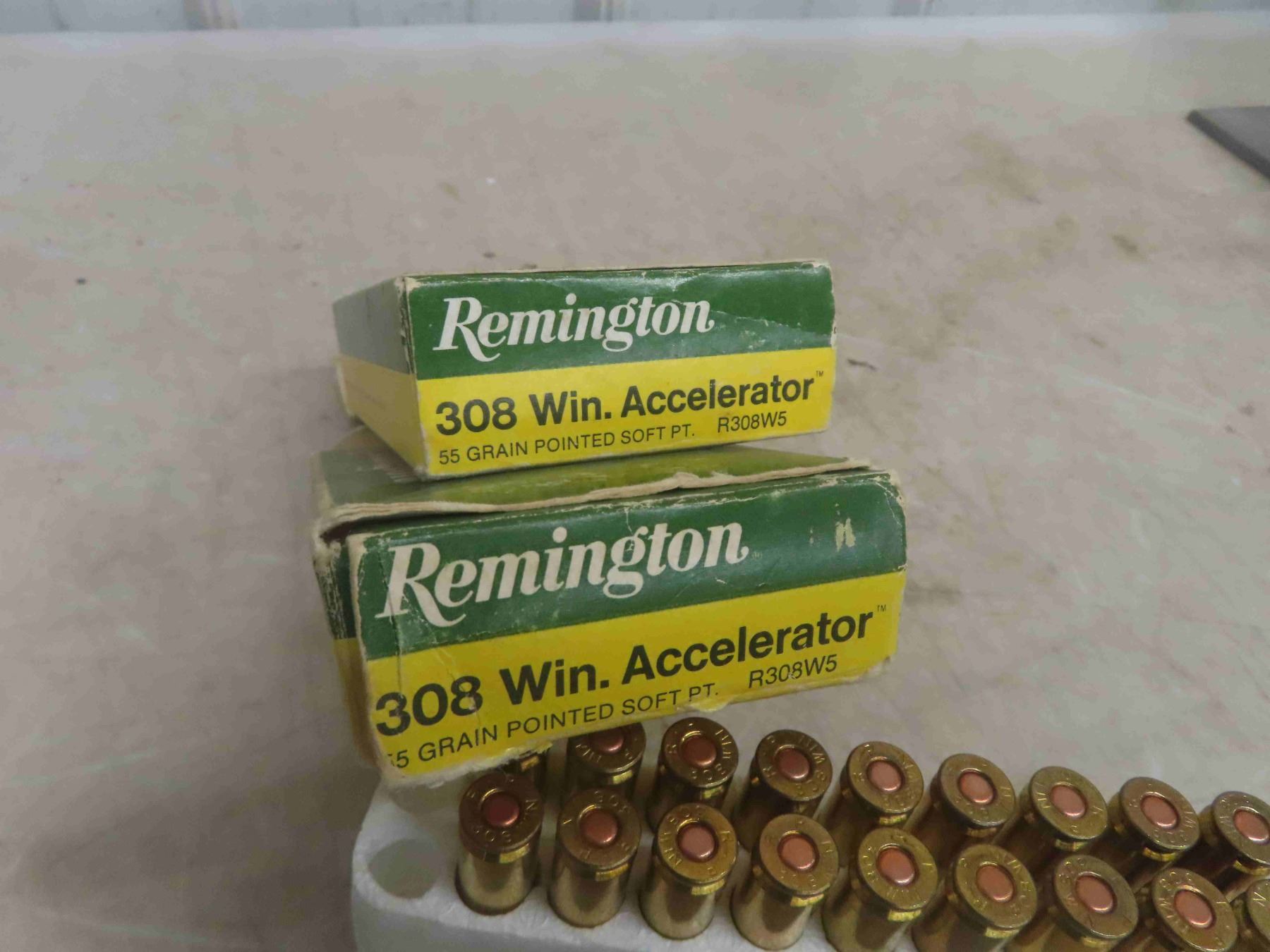 Accelerator Bullets 38 Rounds Remington 308 Accelerator Ammo **MUST PROVIDE PROOF OF PAL