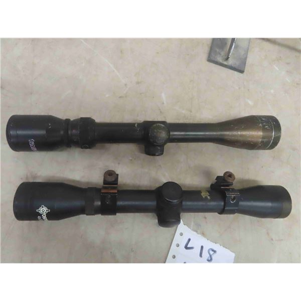 Tasco 3x9x40 Scope, Crossman 4x32 Scope