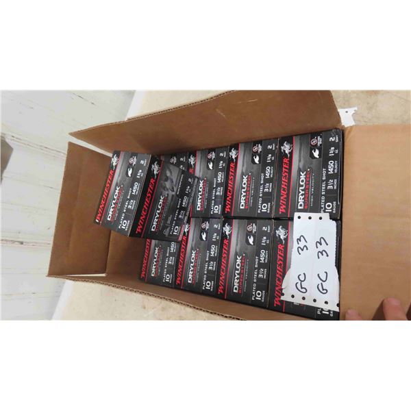 250 Rounds Winchester Drylock 10 Gauge 3 1/2'' Ammo (10 