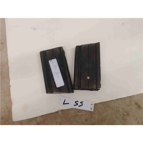 2 Rifle Magazines - Been Pinned for Legal Amount