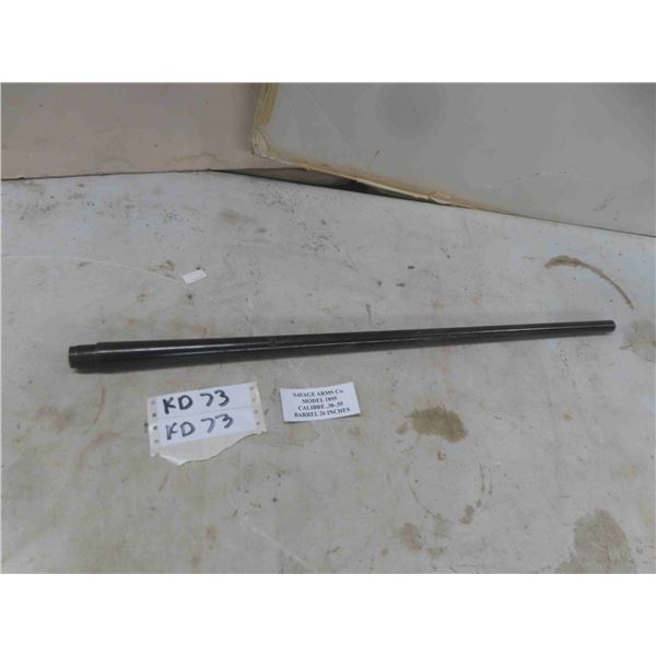 Savage Arms Co. Model 1895 38 - 55 Cal Barrel 26"