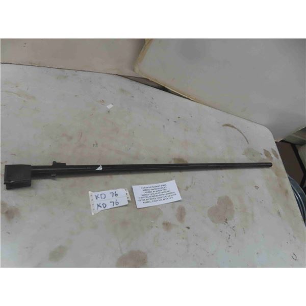 Canadian Peabody Rifle Model 1865 Barrel with Rear Sight 50-60 Cal Rim Fire 35 1/8" 