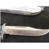 Image 3 : New Buck 119 Knife - Fixed Blade with Sheath, 75th Anniversary-  Total Length 10.5"