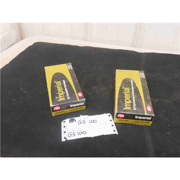 Imperial 308 Win Ammo - 40 Rounds - * MUST PROVIDE PROOF OF PAL PRIOR 