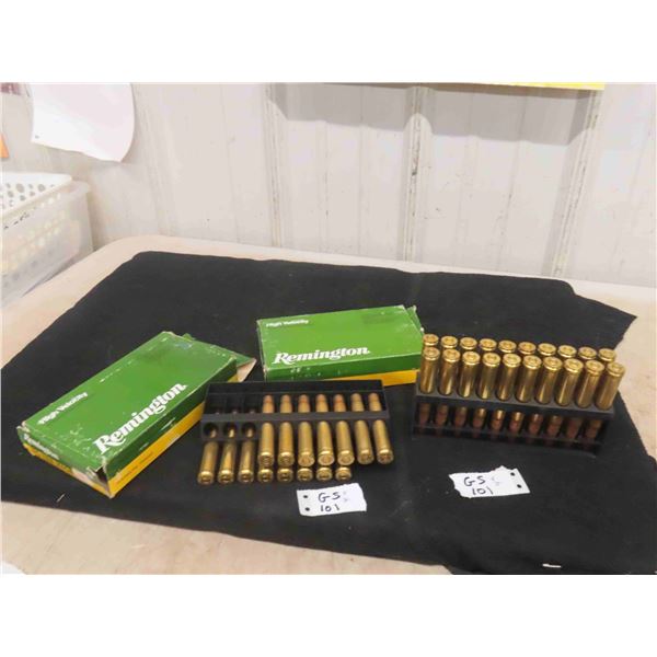 Remington 375 H+H Magnum Ammo - 28 Rounds + 7 Brass Casings - * MUST PROVIDE