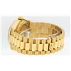 Image 6 : Rolex Mens Quickset 18K Yellow Gold Factory Champagne Index Dial Day Date Presid