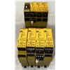 Image 2 : Lot of (8) Pilz #PZE X4VP 3/ 24VDC 4N/0  ID#777583 Safety Relay