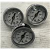 Image 2 : New? Lot of (3) Ashcroft #63-1008A-02B-1000 Pressure Gauges