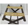 Image 2 : Folding Wooden Luggage Rack 17"x20"x19"H (open)