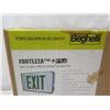 Image 2 : Beghelli Fortezza Plus EXIT Sign New in Box