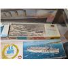 Image 6 : Multiple Models: WWII Navy Landing Craft, RMS Titanic, "Q" Ship, SS Hope, Lionel Train, etc