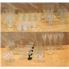 Image 1 : Misc Glassware: Tea Glasses, Footed Parfait Goblets, Champagne Flutes, etc