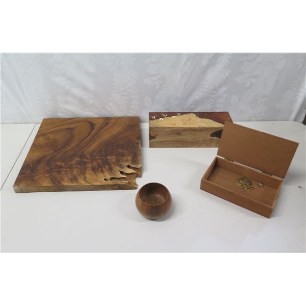Exotic Wood Blocks For Crafting Projects Hinged Cigar Box Wooden Bowl Exotic wood blocks for crafting projects hinged cigar box wooden bowl