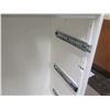 Image 2 : White 3-Tier Dresser (missing drawers & hardware) 38"x33"x18"