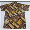 Image 1 : Kahili Fashions Brown Design Aloha Shirt