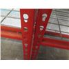 Image 2 : Qty 2 Red Metal Shelving Units (cart and contents not included)