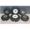 Image 1 : Qty 6 Dolly Wheels, Misc Sizes