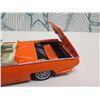 Image 25 : Qty 2 Model Cars: Grey Aston Martin & Orange Thunderbird (no box)